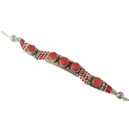 Bracciale corallo rosso - bracciale,