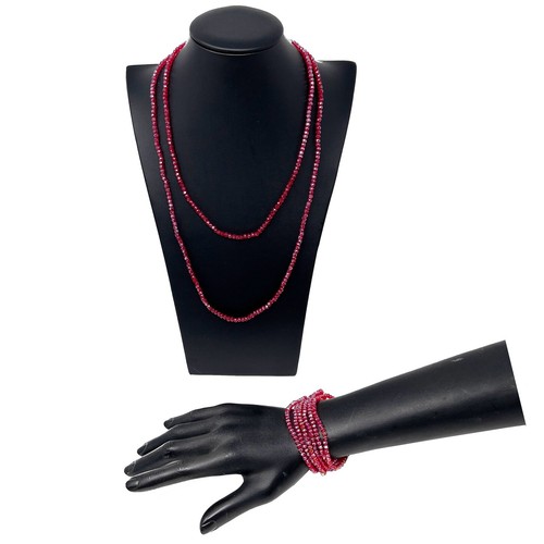 Rosso collana o bracciale - rosso, c/12