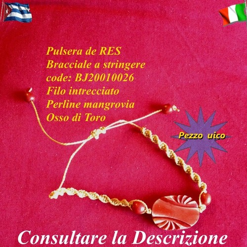 Bracciale perle mangrovia osso - perle,