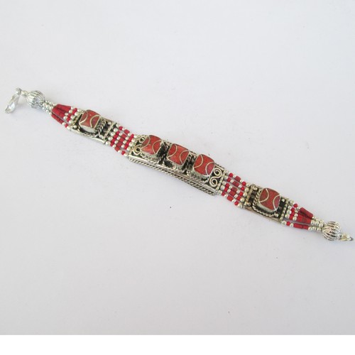 Bracciale corallo rosso - corallo,