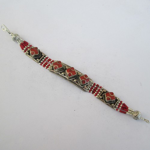 Bracciale corallo rosso - bracciale,
