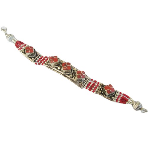 Bracciale corallo rosso - bracciale,