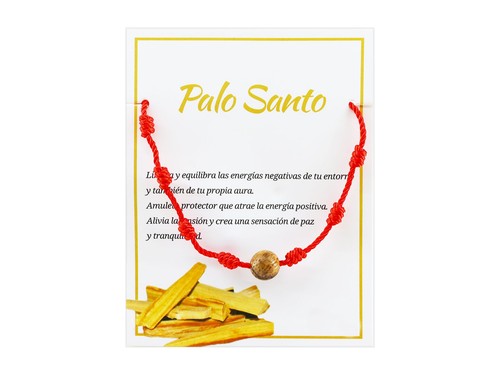 Bracciale filo rosso nodi - rosso, 7