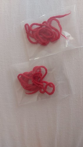 Bracciale nodi filo rosso - bracciale,