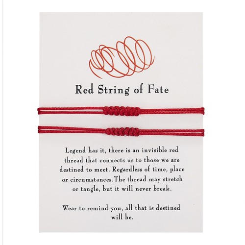 Bracciale filo rosso del - rosso,