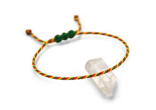Bracciale rosso giallo verde - rosso,
