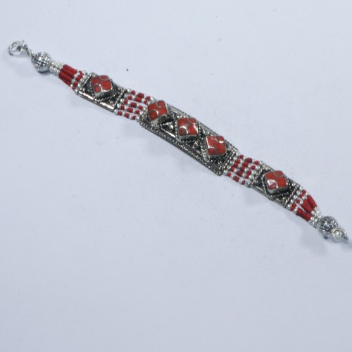 Bracciale corallo rosso - corallo,